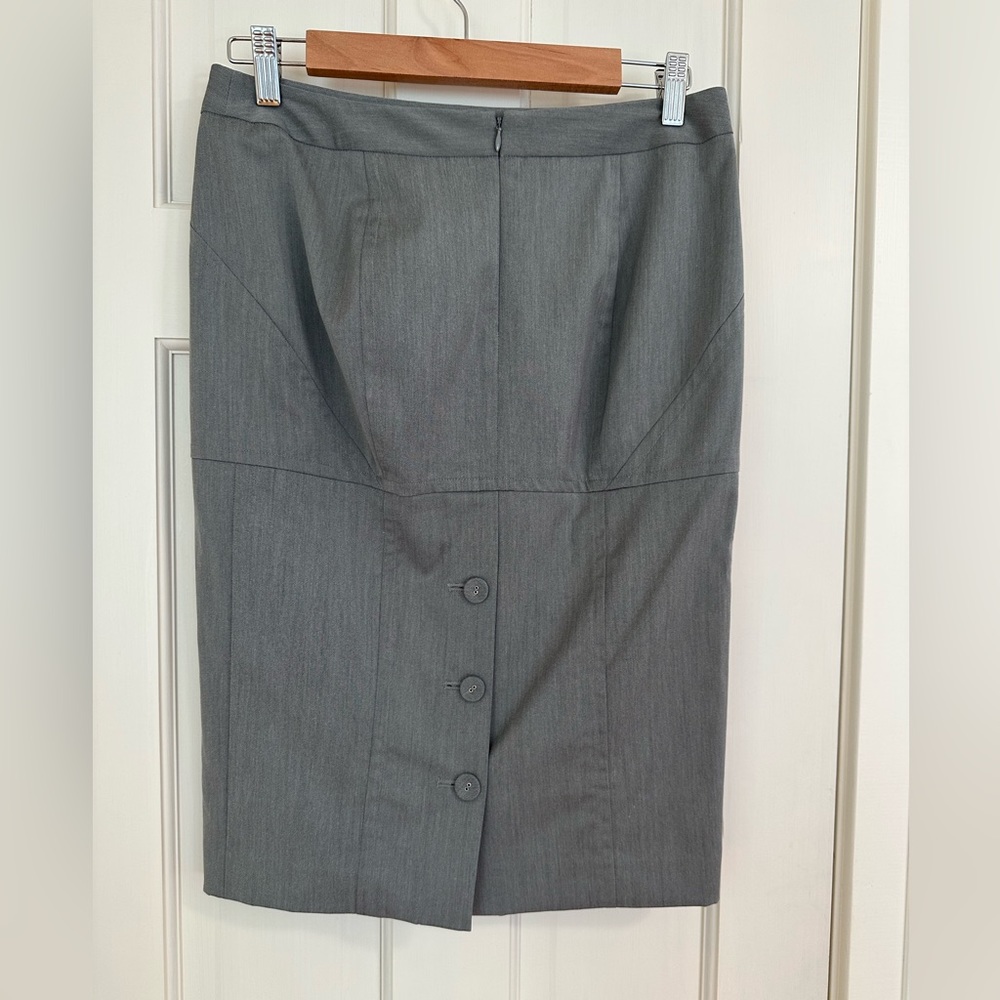 Body by Victoria Button Back Pencil Skirt